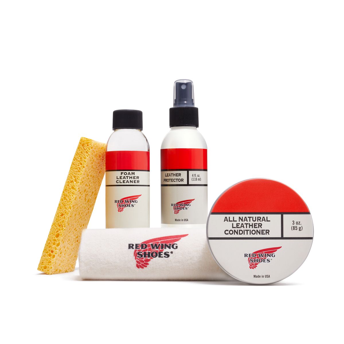 Conjunto de Cuidados para Couro Oil-Tanned