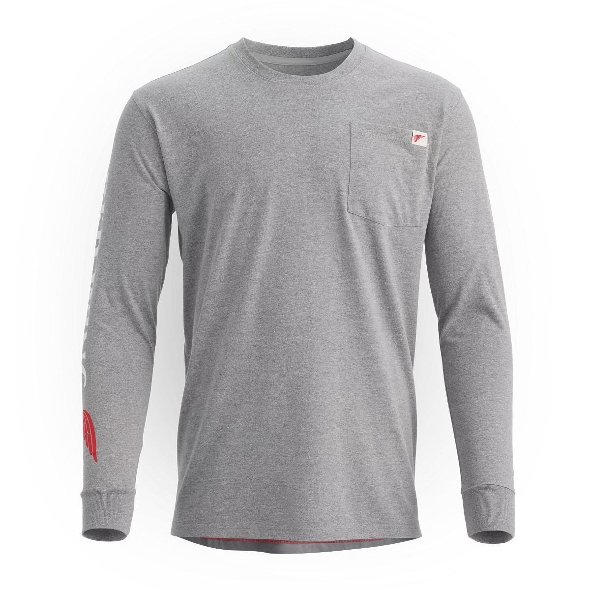Camiseta com Bolso e Estampa nas Mangas